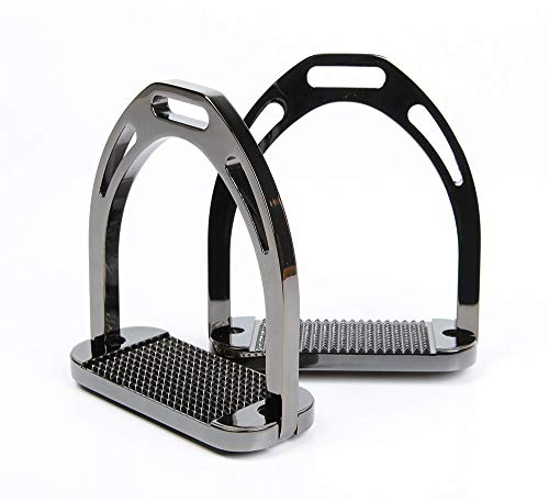 Harry's Horse Beugels Aluminium, Farbe:schwarz, Größe:12cm