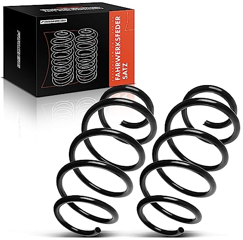 Frankberg 2x Federn Fahrwerksfeder Vorderachse Kompatibel mit A3 8P1 2003-2012 A3 Sportback 8PA 2004-2013 Leon 1P1 2005-2012 Replace# 1K0411105BA