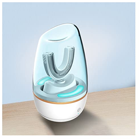 MHLL Más Nuevo 360 Cepillo de Dientes eléctrico automático Cepillo de Dientes eléctrico de Sonic Tipo Cepillo eléctrico for Adultos Cepillo de Dientes ultrasónico 211228