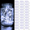 30 Pack LED String Lights Battery Operated, 2M 20LED 3 Modes Small Fairy Lights Battery Powered, IP65 Waterproof Copper Wire Mini Bottle Lights Indoor Outdoor for Jars, Christmas, Party, Cool White