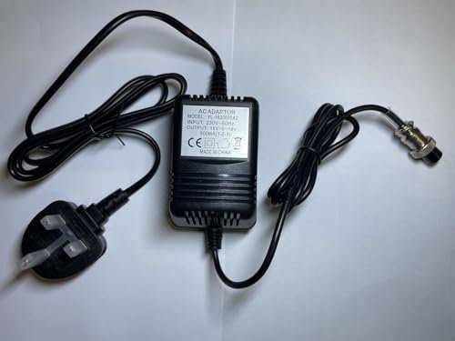 Replacement for UK 18V AC-AC Adaptor Power Supply for Yamaha MG10XU Analog USB Mixer