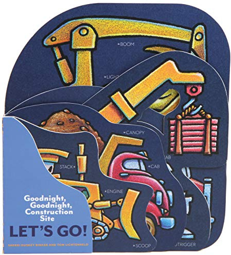 Goodnight, Goodnight, Construction Site: Let's Go!: (Construction Vehicle Board Books, Construction Site Books, Children's Books for Toddlers)