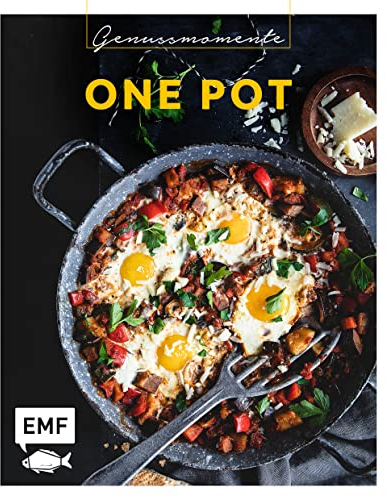 Genussmomente: One Pot: Ein Topf – viele Möglichkeiten: Leckere Rezepte von One-Pot-Lasagne, Belugalinsen-Curry mit Lachs bis Shakshuka ... im handlichen Format und modernem Design)