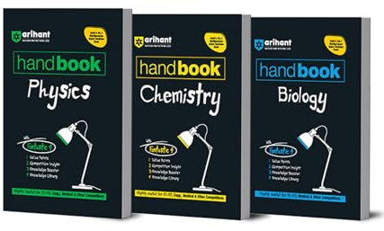 Arihant Handbook Physics,Chemistry, Biology Class 11 and 12 | With Quick Revision Guide | NEET, JEE, CBSE, Engineering & Medical Entrance Exams 2025 | With Value Points and Knowledge Boosters