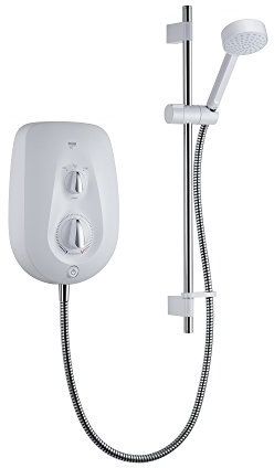 Mira Showers Vie Electric Showers 9.5 kW Electric Shower White/Chrome 1.1788.005