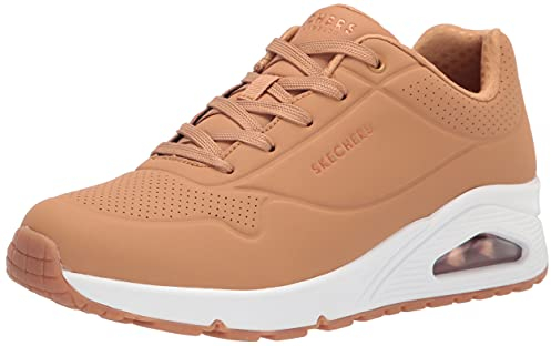 Skechers Damen UNO Stand ON AIR Sneakers, TAN, 39 EU