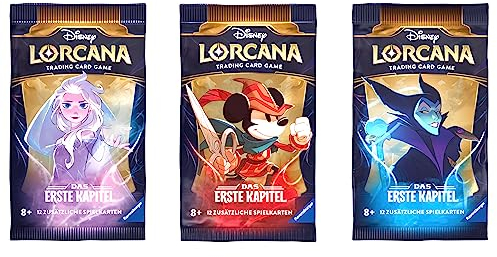 Disney Lorcana Trading Card Game: Das Erste Kapitel - Booster (Deutsch) 1 Pack