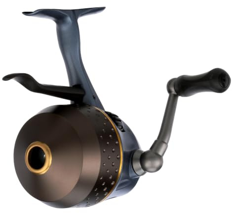 Pflueger President Spincast Reel, Size 6U Fishing Reel, Right/Left Handle Position, Aluminum Spool, Dial Drag System