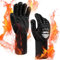 Guantes de Barbacoa Resistentes al Calor 800 °C, Guantes Resistentes al Fuego, Guantes de Horno, Guantes para Hornear para Cocina y Barbacoa Ankway