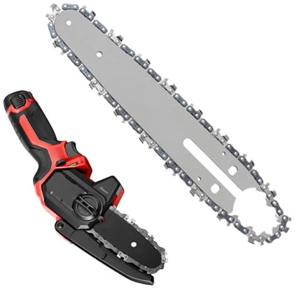 Set catena e barra guida per motosega - Combo di ricambio per carichi pesanti per motosega | Set 1 catena e 1 barra guida | durevoli per motoseghe per il taglio di legno e, ideali per i