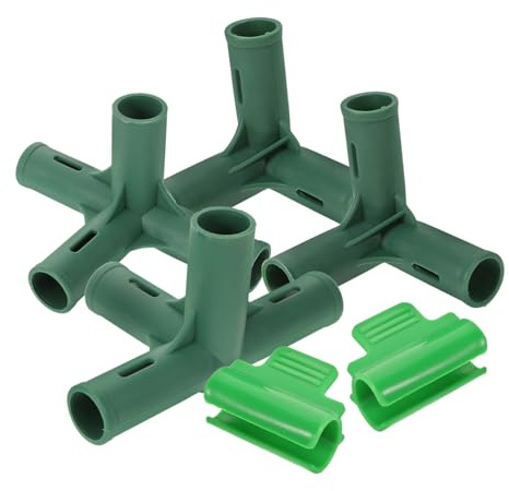 Toddmomy Conectores De Invernadero Convertidor De Vías Accesorios para Invernaderos Conector para De Adaptadores De Plástico Jardinería