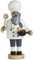 KWO Olbernhau 21171 Räuchermännchen Koch mit Pfanne, 21 cm