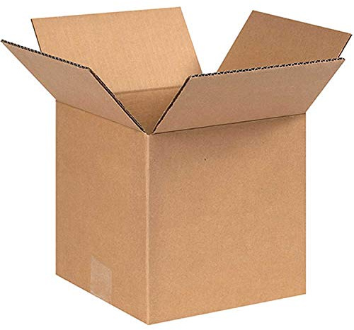 The Packaging Wholesalers 8 x 8 x 8 Inches Shipping Boxes, 25-Count (BS080808),Kraft