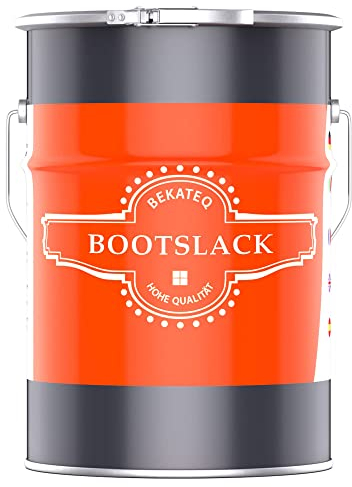 Bootslack Weiß 2,5 Liter I Klarlack für Holz innen & außen I Parkettlack, Treppenlack, Schiffslack, Yachtlack I Hochbelastbar, wetterbeständig, süß- und seewasserfest - BEKATEQ LS-100