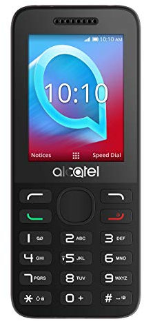 Alcatel OneTouch 2038X SIM-Free Mobile Phone in Black (Renewed)