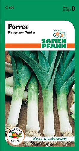 Samen Pfann G600 poireaux d'hiver bleu-vert (graines de poireaux)