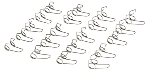 MMLFX 20 Pieces Trumpet Water Key Waterkey Spit Value Springs for Brass Instrument Parts Accessories