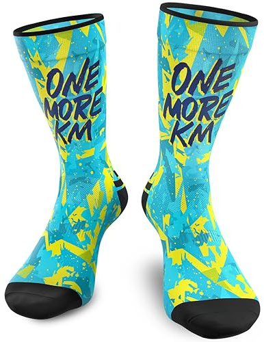 trueWOD Calcetines Running Hombre Mujer Crossfit Ciclismo Trail Running Padel Correr Calcetines Deporte Divertidos Antiampollas Sin Costuras Compresion Transpirables Ligeros Resistentes