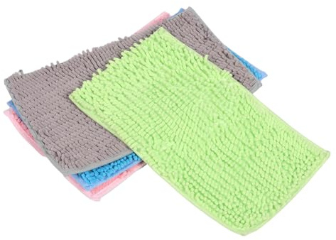 VALICLUD 4pièces Couvertures pour Cobayes Lavables Antidérapant Tapis de Couchage pour Petits Animaux Chinchillas Hamsters Lapins