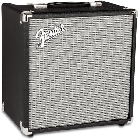 Fender Rumble 25 Amplificador de Bajo con Overdrive, 25W, 8