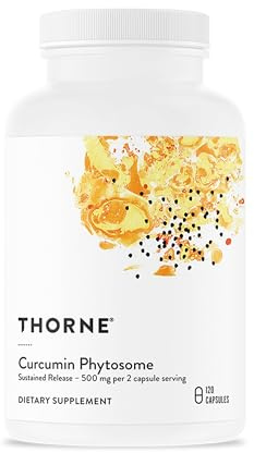 THORNE Curcumin Phytosome, 500 mg Sustained Release Curcumin, 120 Capsules