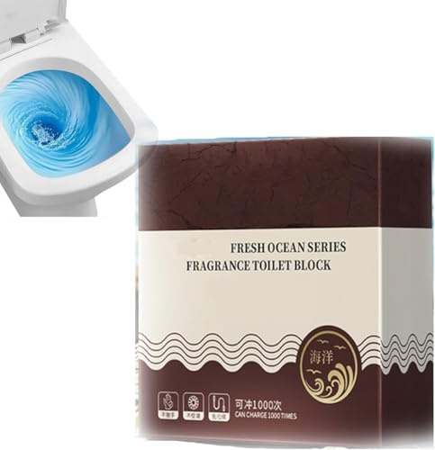 Pastiglie deodoranti per WC con aroma fresco, pastiglie per la pulizia automatica del WC, pulizia profonda, smacchiatore per una freschezza duratura