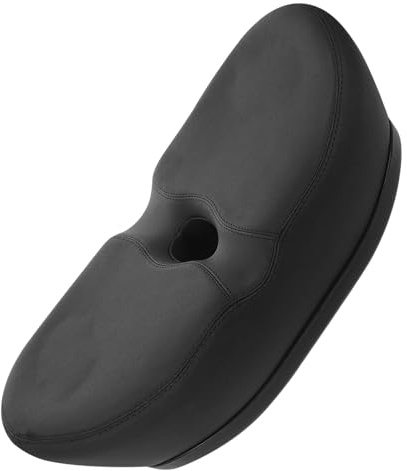 DECORNIJIA Selle Vélo sans Nez Ergonomique Noire Coussin Creux Confortable Antichoc Compatible VTT et Vélo Ville pour Femmes et Hommes