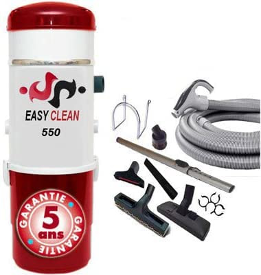 Aspiration centralisée Easy-Clean 300 Garantie 5 Ans (jusqu'à 250 M²) Set Inter 9 M 8 Accessoires 1 Aspi-plumeau Offert