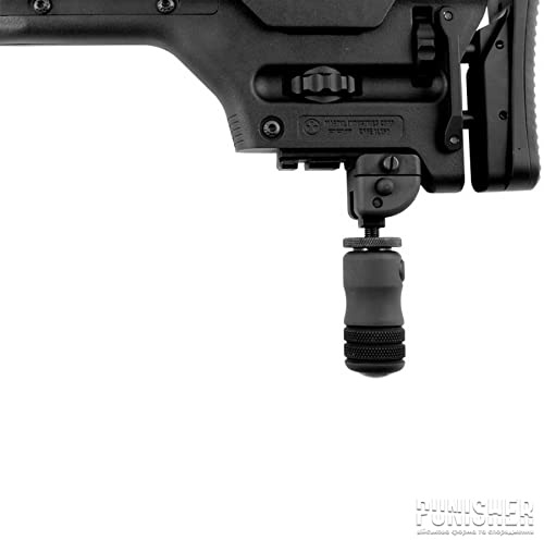 Accu-Shot Precision Rail Monopod-PRM with Quick Knob, Black, 3.75-4.65in, BT12-QK