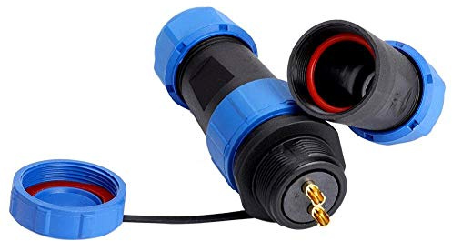 2 Pin IP68 Vattentät Aviation Plug Socket Kabel In Line Connector 2/3/4/5/7/9/12 Pin För Anslutning I Luftfart Och Marin Miljö (2 Pin)