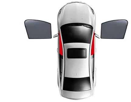 Auto-Sonnenschutz Für Volvo Für V90 Für V 90 2016-2021 Magnetische Auto Sonnenschutz Schild Seite Fenster Sonnenschutz Visier Vorhang Abdeckung Sonnenschutz Vorhang(2PCS Front)