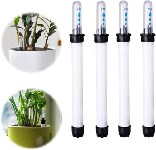 4pcs Plantas Indicador, Medidor de Humedad para Plantas, Medidor Humedad Plantas, indicador de gota de agua, Apto para Uso Interior y Exterior, Ideal para Jardinería Doméstica