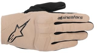 Alpinestars Reef V2 Motorrad Handschuhe, Sand/schwarz, L