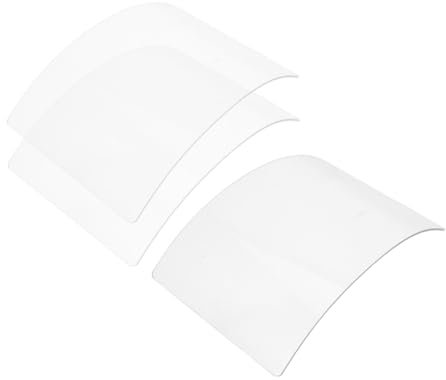 Amosfun Sandblasting Hood Lens 2mm Organic Glass Dust Protection Mask Lens for Industrial Sand Grinding and Outdoor Work 3pcs Set for Welding Helmet and Sandblasting Equipment