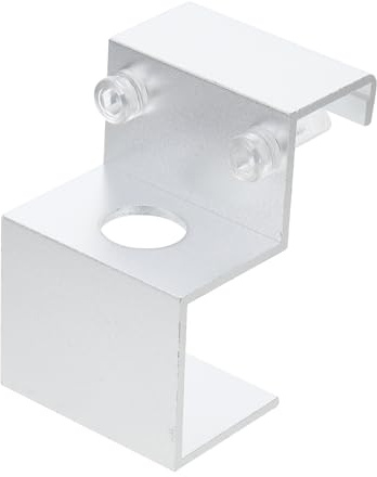 Veemoon Abrazadera Acero Inoxidable para Acuario Clip Fijación Entrada Salida Agua Fácil Instalación Compatible Peceras