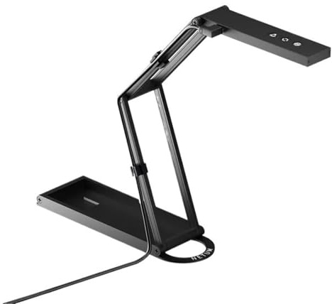 Dokumentskanner och webbkamera 4K med mikrofon, USB-visualisering, autofokus, vikbar for Windows - fjärrundervisning livedemo