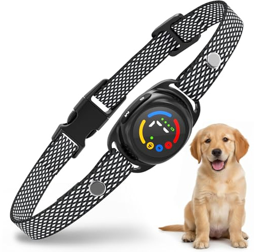 Collar Antiladridos Perros Collar Adiestramiento, Collar Adiestramiento Perros Pequeños, 7 Niveles de Intensidad Ajustables, Impermeable IP67, para Perros pequeños