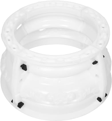 CLISPEED Moule pour Chapiteau de Colonne Romaine Ronde en Plastique Résistant, Gabarit pour Base de Piédestal de Pilier de Portail en Béton, Décoration D’entrée Extérieure pour Aménagement