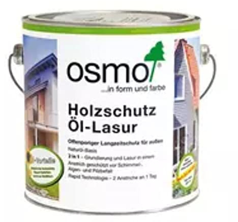 Osmo Holzschutz Öl-Lasur Weiß (900) 750 ml