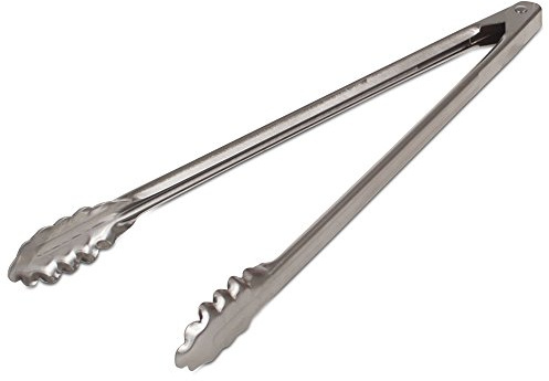 Edlund 4416HDL 16 inch heavy duty stainless steel restaurant tongs with Lock, 1 pack
