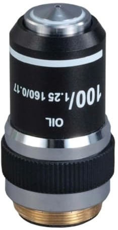 OMAX 100X (Oil, Spring) Achromatic Compound Microscope Objective Lens