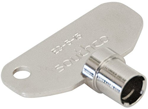 Southco E3 – 5-15 X 2 E3 5 – 15 serie Vise acción grande de acero chapado en níquel de compresión traba Tubular llave, 1 – 35/64 x 1 – 31/32 x (Pack de 2)