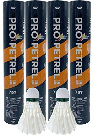 Propetrel 757 Hybrid 3-i-1 badmintonfärjor, hastighet 77, paket med 12