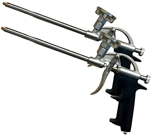 2 Stücke Schaumpistole, PU Expanding Foam Gun, Schaumpistole Teflon beschichtet (PTFE), geeignet zum Abdichten, Füllen, Abdichten, für den Heim und Bürogebrauch