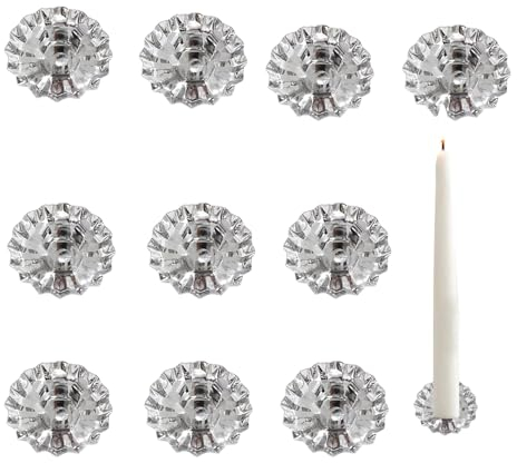 10 Stück Baumkerzenhalter Clip Weihnachtsbaum Kerzenständer Metall Traditionelle Kerzenzwicker Mit Clip, Mini Vintage Kerzenhalter Für Hochzeit, Geburtstag, Feier, Party, Weihnachten Dekoration