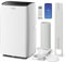 KOMORE 12000 BTU Air Conditioner, 5-in-1 Air Conditioning Unit with Auto, Cooling, 3 Fan Speeds, Dehumidifier, Sleep Mode 24H, Digital Display, App WIFI & Remote Control, Window Kit