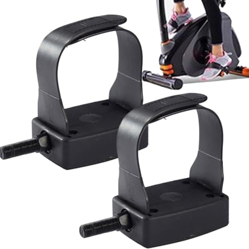 Kustimantu Pédales de rechange pour vélo ergomètre couché, 1 paire de pédales non antidérapantes pour homme et femme