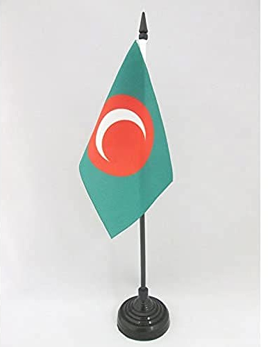 AZ FLAG Bordsflagga Kungariket Kurdistan 1921-1924 15x10 cm Plastfot
