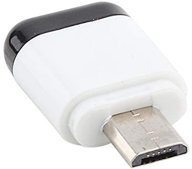 Dilwe Telecomando per Android, Telecomando a infrarossi per Mini Cellulare Portatile, Telecomando Universale a infrarossi per Smartphone per elettrodomestici(white2)