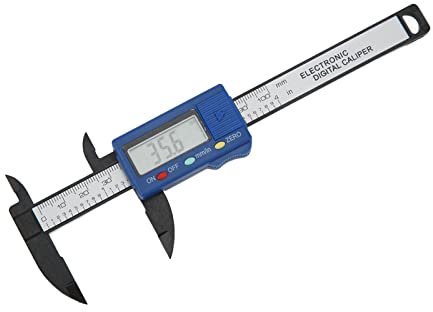Calibrador a Vernier Digital, Calibre Electrónico Resistente Y Duradero Pantalla Digital LCD Medición Conveniente para la Medición del Tamaño del Artículo